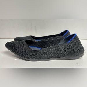 Rothy’s The Point Flats Women’s size 5.5 Black Ballet